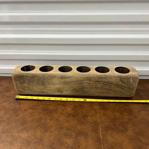 Other - Rustic Wooden Candle Holder